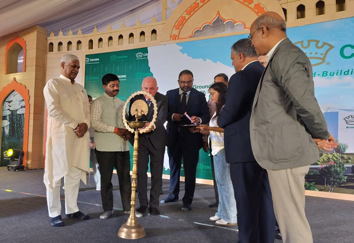 UPEIDA: Crown Packaging India Pvt. Ltd breaks ground in UP